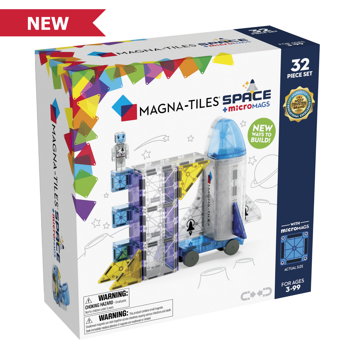 32 Piece Set | Space + Micromags – CLUBHOUSE kid & craft