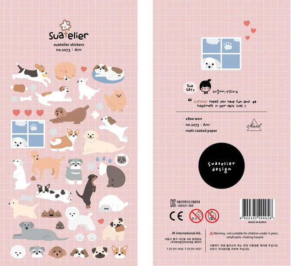 Arr! Puppy Dog Stickers