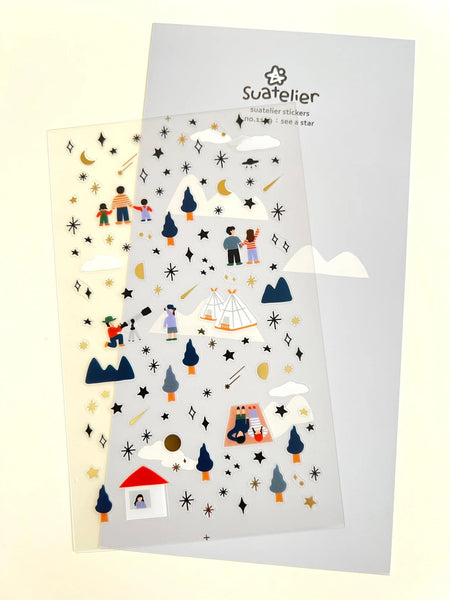 Suatelier See A Star Stickers