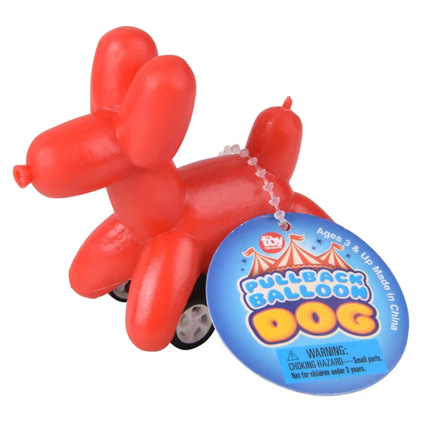 Pull-Back Balloon Dog Racer