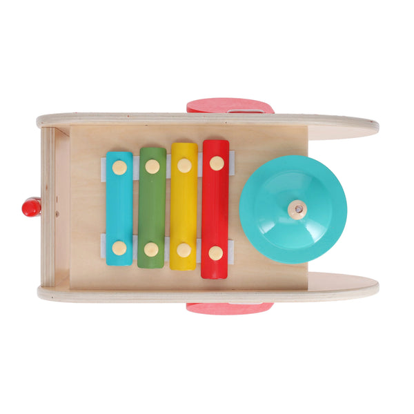 Wooden 5 in 1 Elephant Music Toy