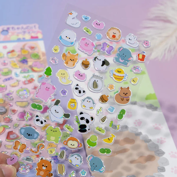 Laser Glass Stickers 12