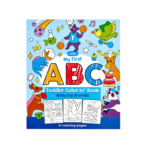 Toddler Color-In' Books