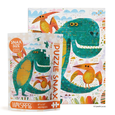 T-Rex and Friends | 48 Piece Puzzle Snax