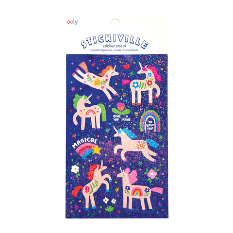 Stickiville Stickers | Magical Unicorns