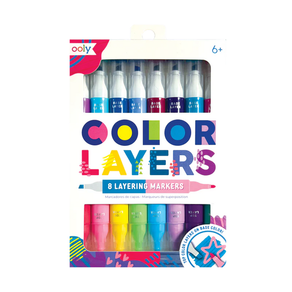 Color Layers Double-Ended Markers