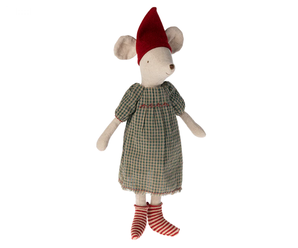 Medium Girl Christmas Mouse - Dress