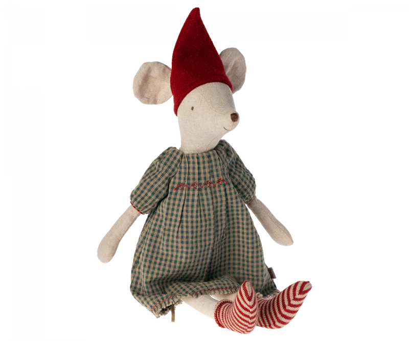 Medium Girl Christmas Mouse - Dress