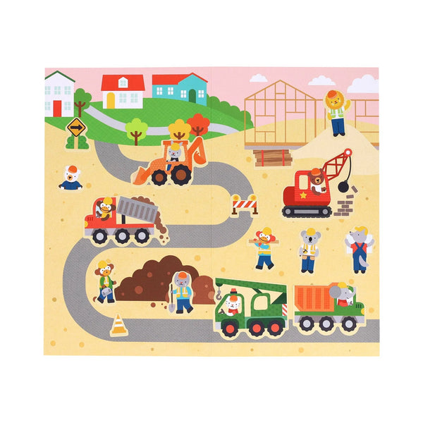 Little Builders Mini Sticker Set