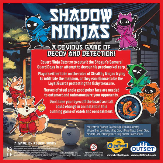 Shadow Ninjas - A Devious Game of Decoy and Detection!