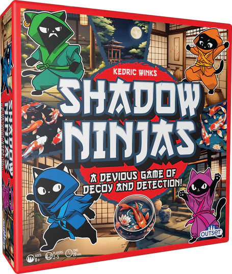 Shadow Ninjas - A Devious Game of Decoy and Detection!