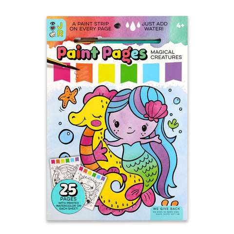 Paint Pages - Magical Creatures