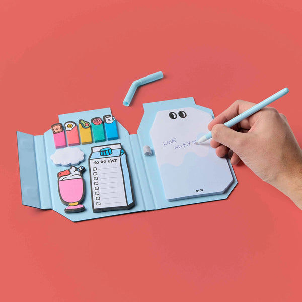Milky Sticky Notes