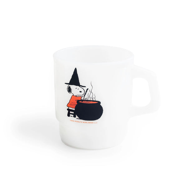 Peanuts® Halloween - Snoopy Witch Milk Glass Mug