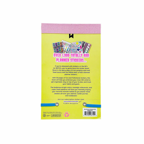 80's Planner Sticker Pad