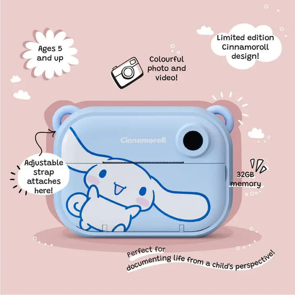 Cinnamoroll Instant Print Digital Camera