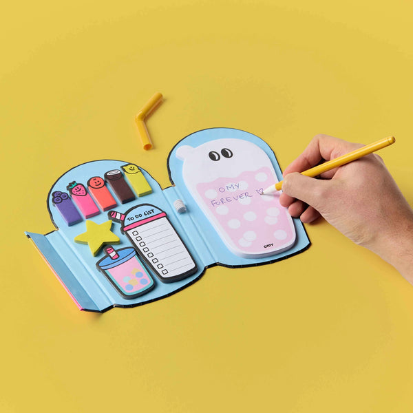 Boba Bubble Sticky Notes