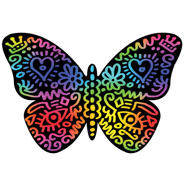 Scratch Art Set - Butterflies