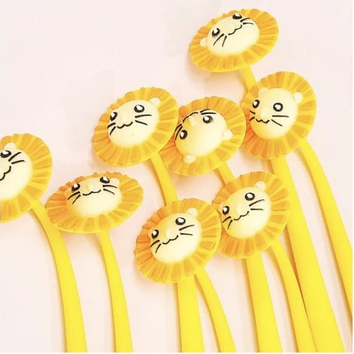Little Lion Flower Gel Pen