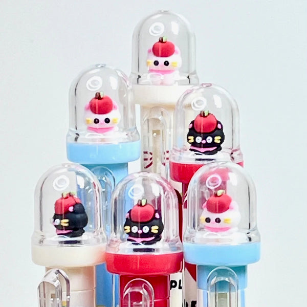 Apple Cat Retractable Gel Pen