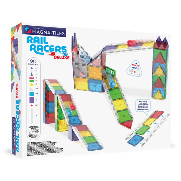 Rail Racers Deluxe 90 Piece Set