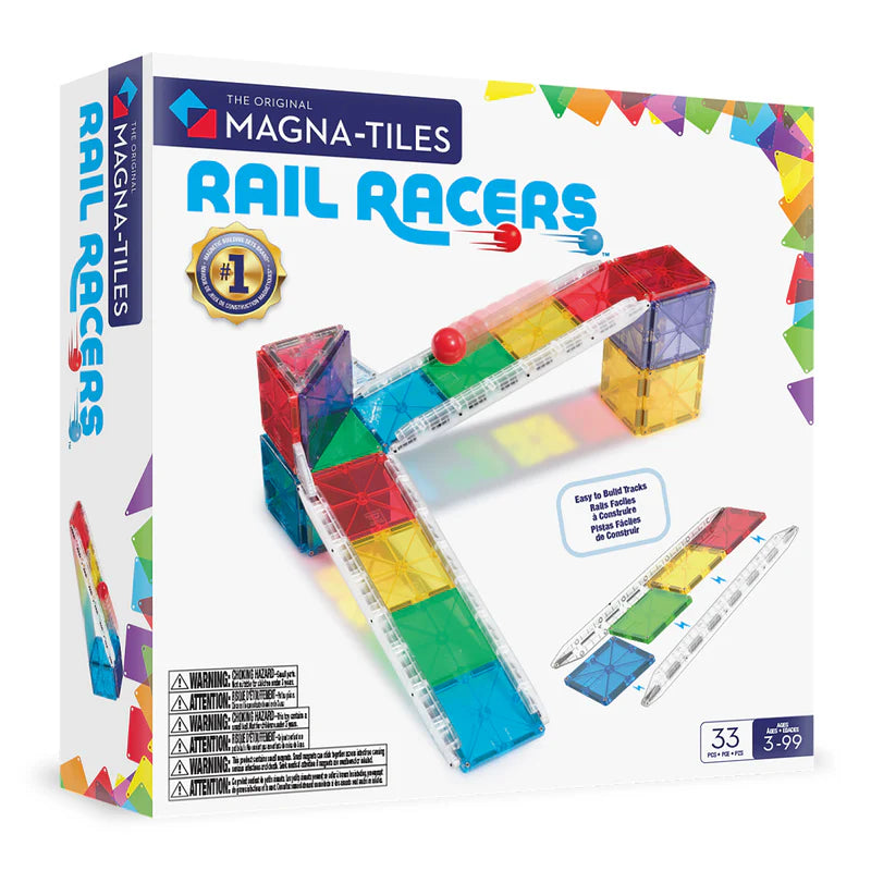 MAGNA-TILES Rail Racers