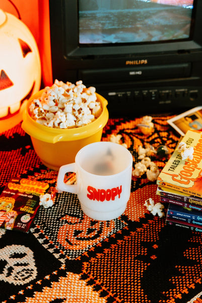 Peanuts® Halloween - Snoopy Witch Milk Glass Mug