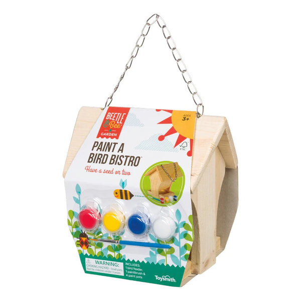 Beetle & Bee Garden Paint A Bird Bistro