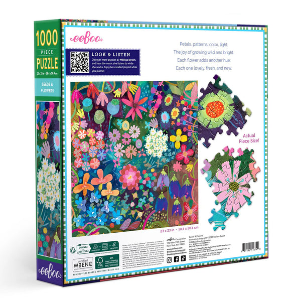 Seeds & Flowers Puzzle | 1000 Pieces