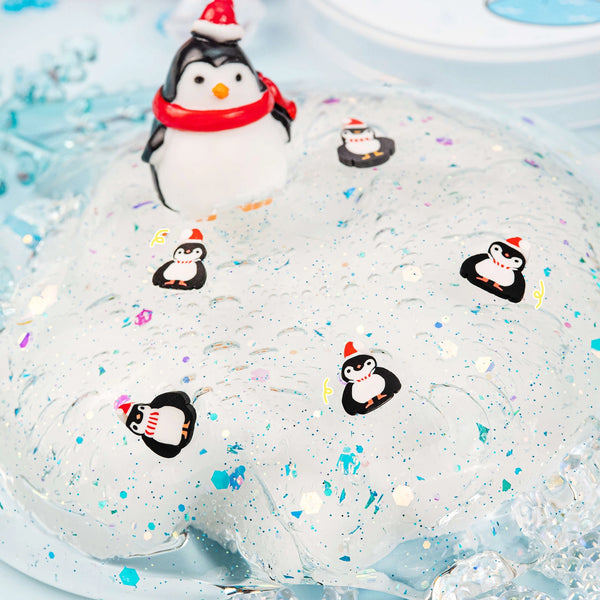 Penguins On Ice Crunchy Slime