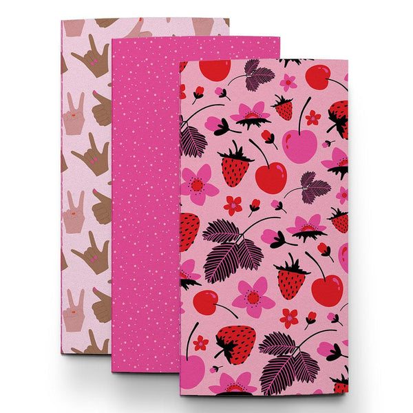 Tickled Pink Traveler's Notebook