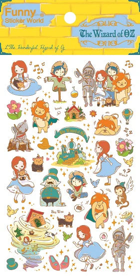 Wizard of Oz Sticker Sheet