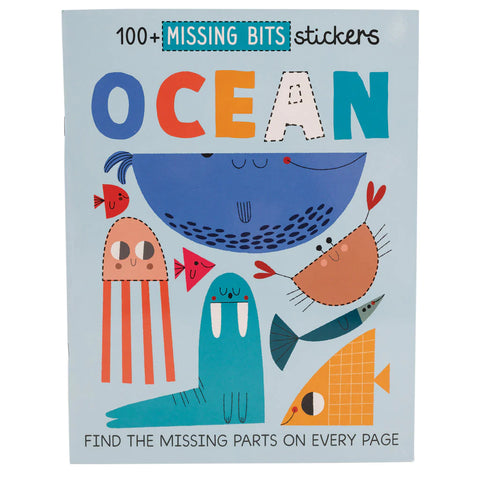 Missing Bits Stickers- Ocean