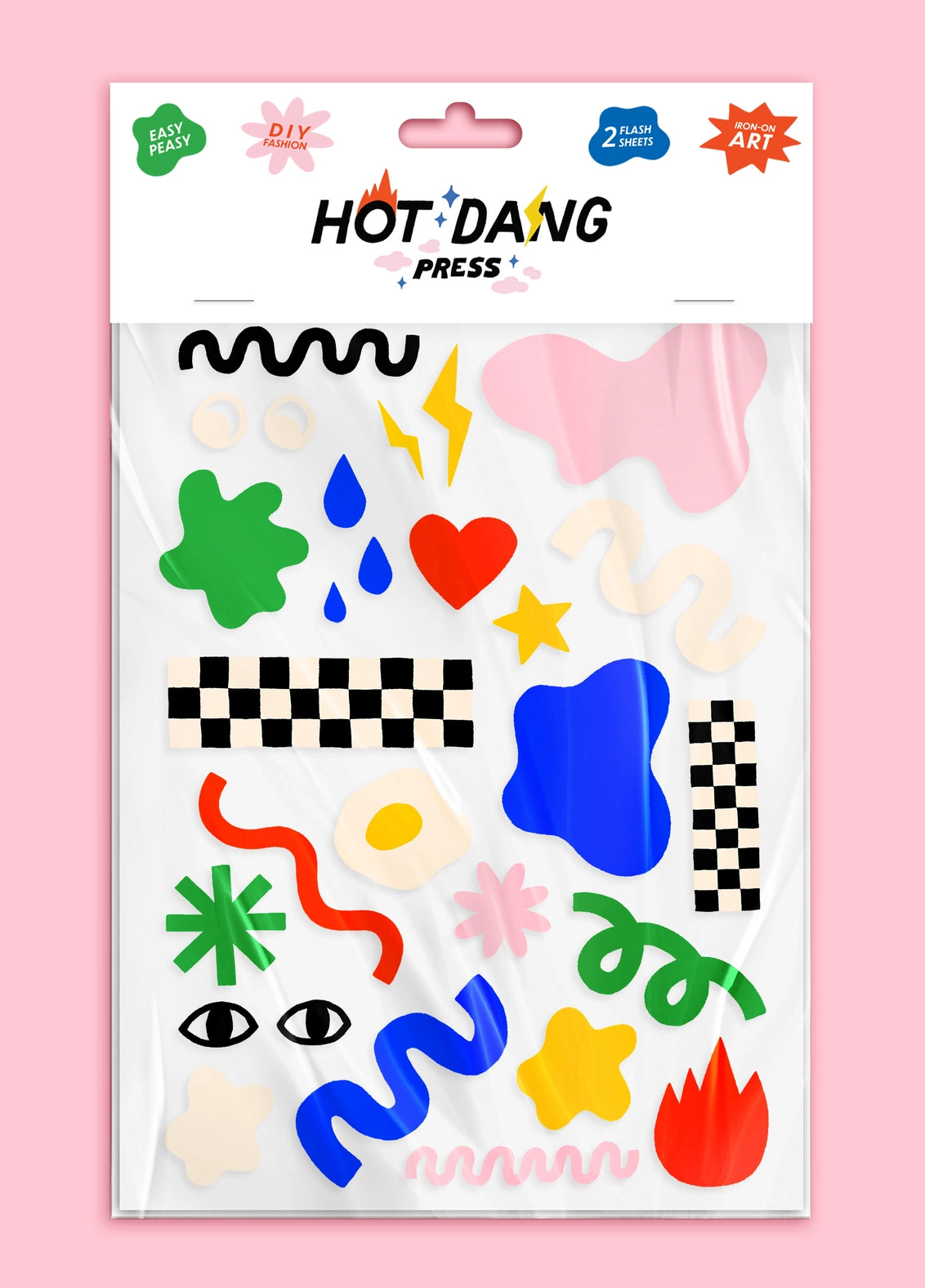 Take Shape Iron-On Art Sheet