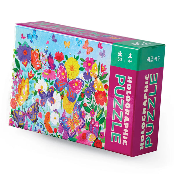 Holographic Mini Puzzle | Butterflies 50pc