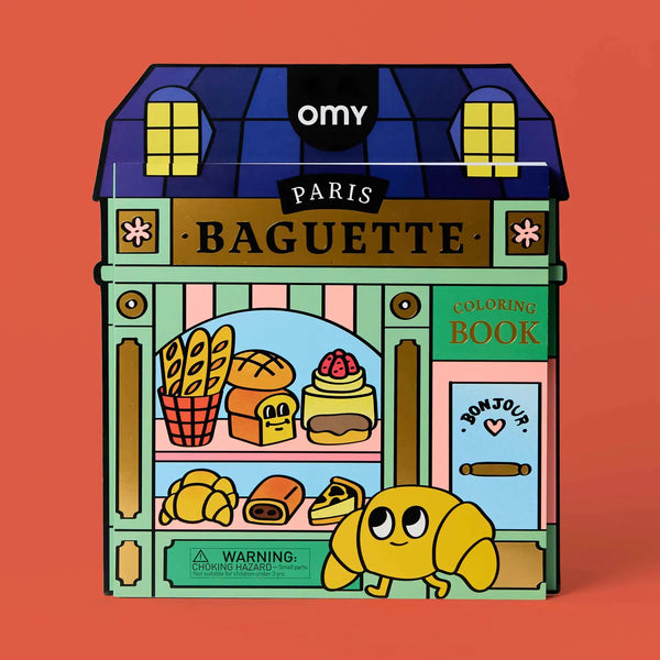 Coloring Boutique | French Baguette Coloring Book