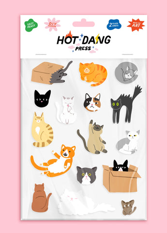 All Cats Iron-On Art Sheet