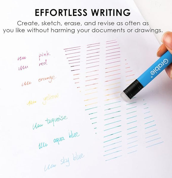 Grabie Medium Point Erasable Gel Pens | Whimsical Whirls