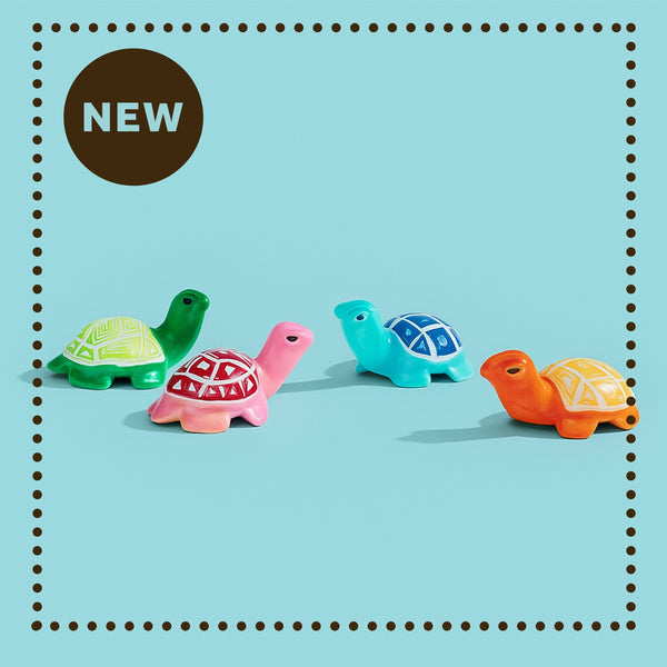 Multi-Color Soapstone Turtles