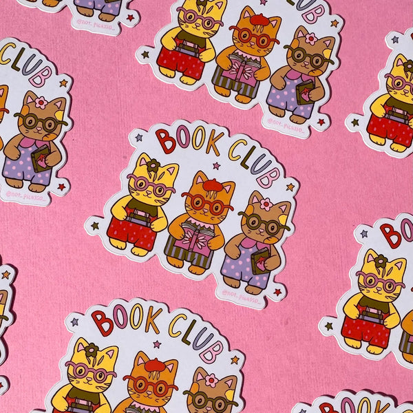 Book Club Sticker