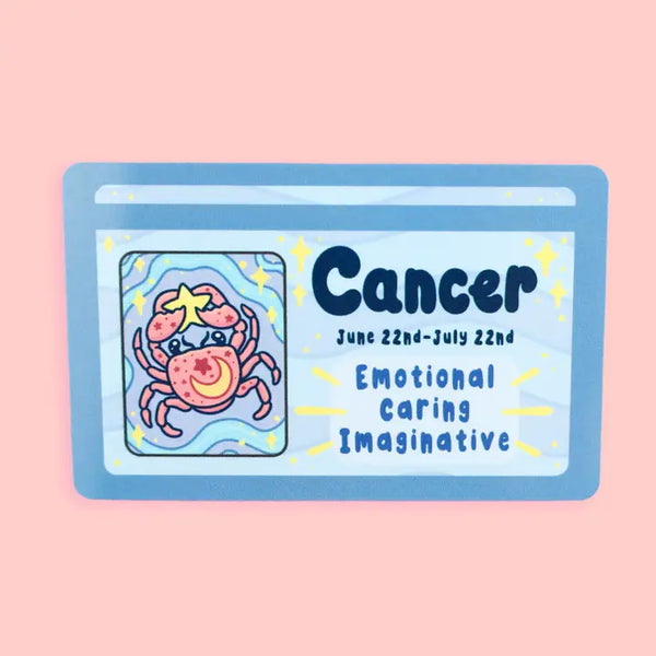 Zodiac Novelty ID Card