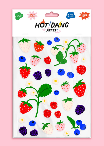 Oops All Berries Iron-On Art Sheet