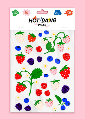 Oops All Berries Iron-On Art Sheet