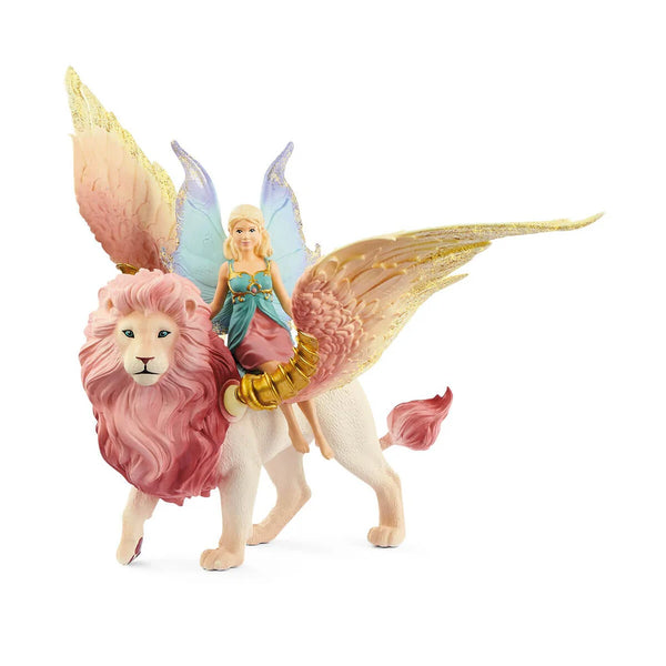 Fairy Flight on Winged Lion
