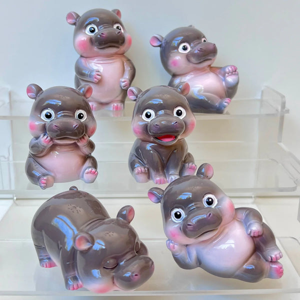 Moo Deng Hippo Blind Box