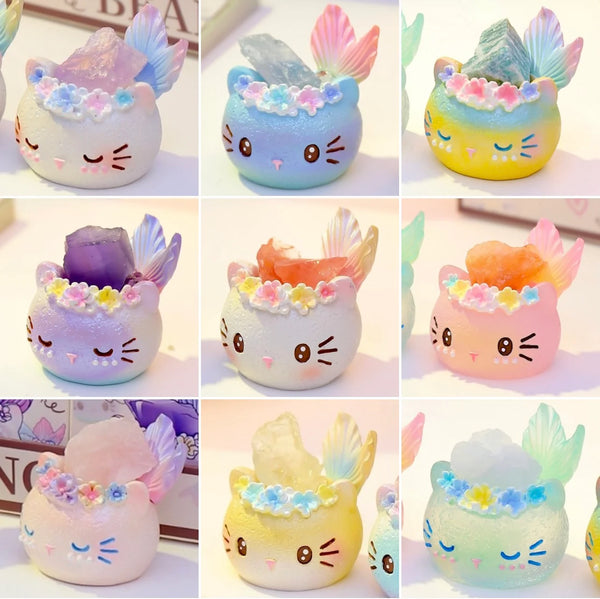 Crystal Cat Mermaid Blind Box