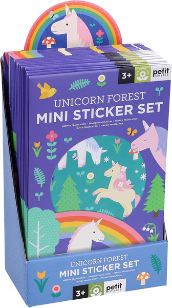Unicorn Forest Mini Sticker Set