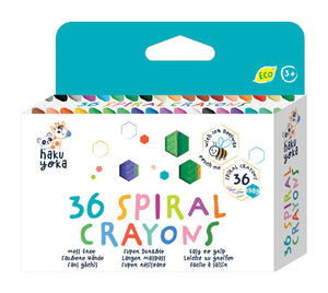 Spiral Crayons | 36 Colors