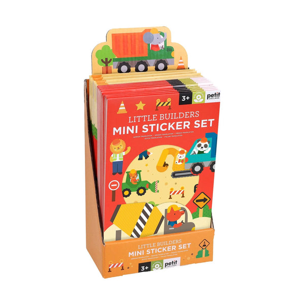 Little Builders Mini Sticker Set