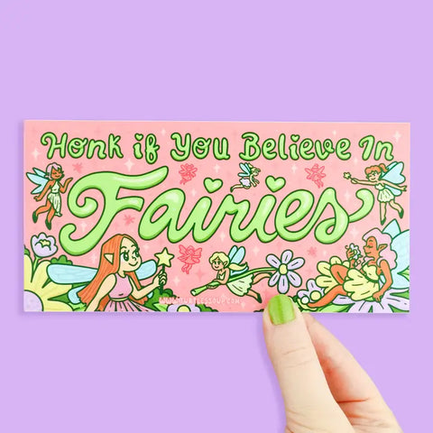 Believe in Fairies Bumper Sticker